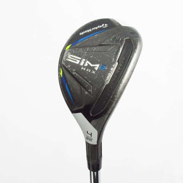 【中古ゴルフクラブ】テーラーメイド　SIM2　SIM2 マックス レスキュー ユーティリティ KBS MAX MT85 JP　シャフト：KBS MAX MT85 JP