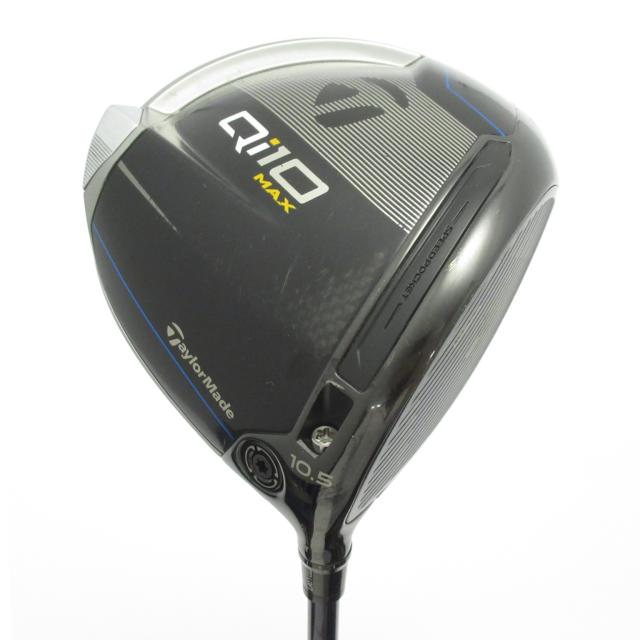 【中古ゴルフクラブ】テーラーメイド　Qi10　Qi10 MAX ドライバー Diamana Blue TM50　シャフト：Diamana Blue TM50