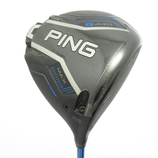 【中古ゴルフクラブ】ピン　G440　G440 MAX ドライバー ALTA J CB BLUE　シャフト：ALTA J CB BLUE