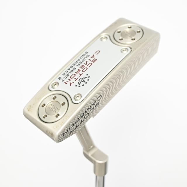 【中古ゴルフクラブ】スコッティキャメロン　SELECT　スーパー セレクト スクエアバック2 パター スチールシャフト　シャフト：スチー…