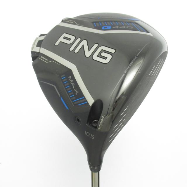 【中古ゴルフクラブ】ピン　G440　G440 MAX ドライバー PING TOUR 2.0 CHROME 75　シャフト：PING TOUR 2.0 CHROME 75