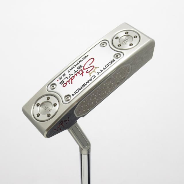 【中古ゴルフクラブ】スコッティキャメロン　SCOTTY CAMERON　スタジオスタイル ニューポート 2.5 プラス(2025) パター スチールシャフ…