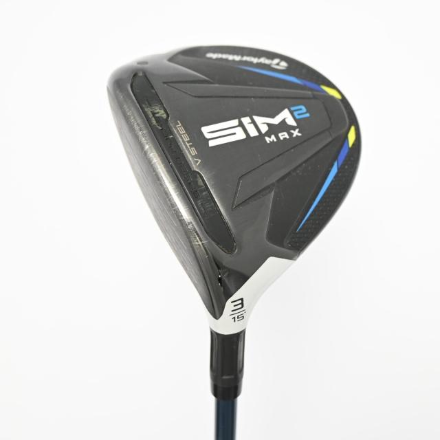 【中古ゴルフクラブ】テーラーメイド　SIM2　SIM2 マックス フェアウェイウッド TENSEI BLUE TM50(2021)　シャフト：TENSEI BLUE TM50(…