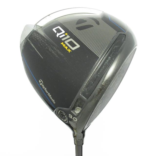 【中古ゴルフクラブ】テーラーメイド　Qi10　Qi10 MAX ドライバー Diamana Blue TM50　シャフト：Diamana Blue TM50