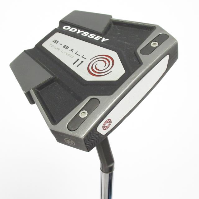 【中古ゴルフクラブ】オデッセイ　ODYSSEY　2-BALL ELEVEN ツアーライン ショートスラントネック パター スチールシャフト　シャフト：…