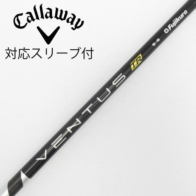 【中古】フジクラ　VENTUS　VENTUS TR BLACK(VELOCOREあり) ドライバー用_スリーブ付 VENTUS TR BLACK 5(VELOCOREあり)