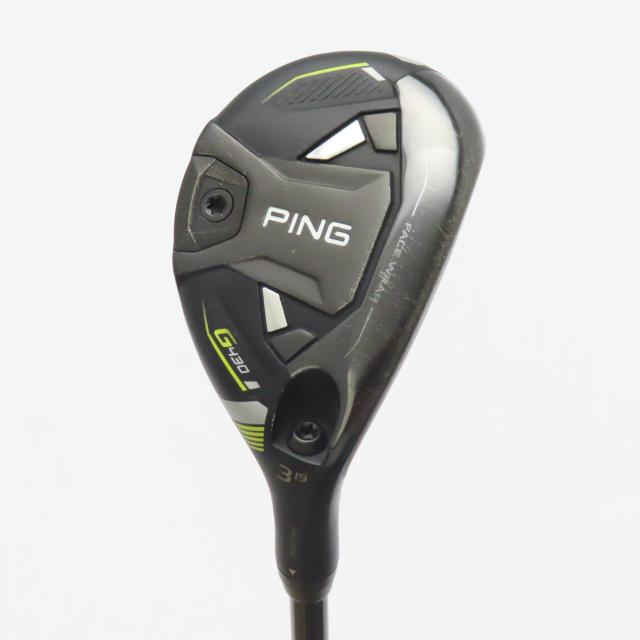 【中古ゴルフクラブ】ピン　G430　G430 ハイブリッド ユーティリティ ALTA J CB BLACK　シャフト：ALTA J CB BLACK