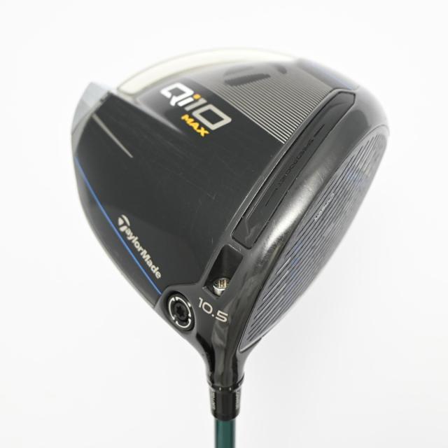 【中古ゴルフクラブ】テーラーメイド　Qi10　Qi10 MAX ドライバー Speeder NX GREEN 60　シャフト：Speeder NX GREEN 60