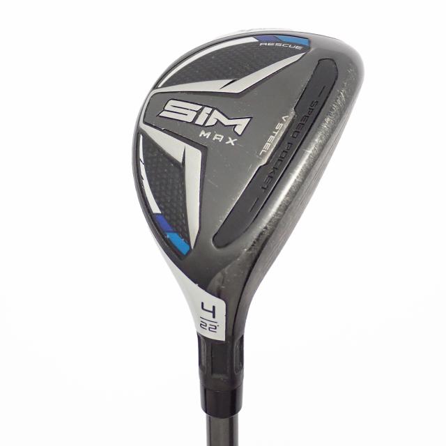 【中古ゴルフクラブ】テーラーメイド　SIM　SIM マックス レスキュー ユーティリティ TENSEI BLUE TM60　シャフト：TENSEI BLUE TM60