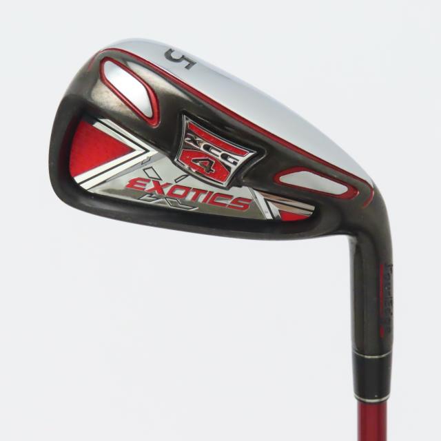 【中古ゴルフクラブ】ツアーエッジ　Tour Edge　EXOTICS XCG4 アイアン Motore EXOTICS 75　シャフト：Motore EXOTICS 75