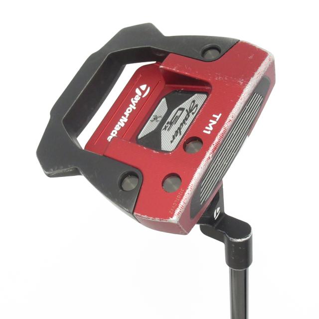【中古ゴルフクラブ】テーラーメイド　SPIDER　スパイダー GTX トラスヒール RED TM1 パター スチールシャフト　シャフト：スチールシ…