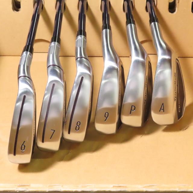 【中古ゴルフクラブ】テーラーメイド　Taylor Made　Qi アイアン Diamana Blue TM60　シャフト：Diamana Blue TM60_6