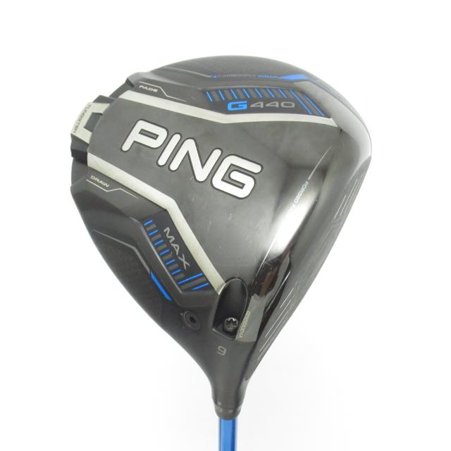 【中古ゴルフクラブ】ピン　G440　G440 MAX ドライバー ALTA J CB BLUE　シャフト：ALTA J CB BLUE