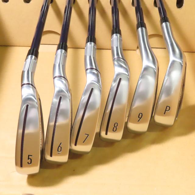 【中古ゴルフクラブ】テーラーメイド　Taylor Made　Qi アイアン Diamana Blue TM60　シャフト：Diamana Blue TM60_6