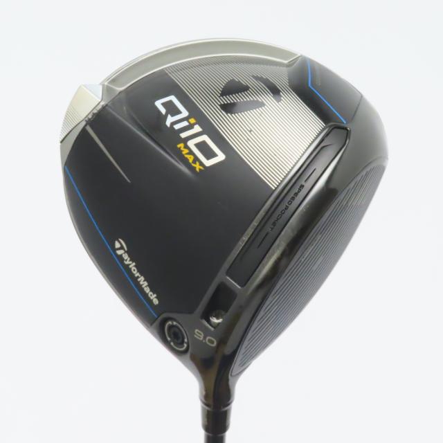 【中古ゴルフクラブ】テーラーメイド　Qi10　Qi10 MAX ドライバー Diamana Blue TM50　シャフト：Diamana Blue TM50