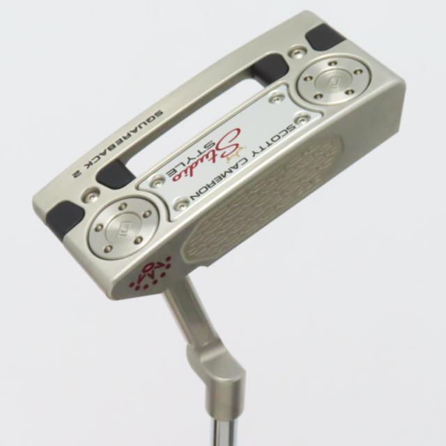 【中古ゴルフクラブ】スコッティキャメロン　SCOTTY CAMERON　スタジオスタイル スクエアバック 2(2025) パター スチールシャフト　シ…