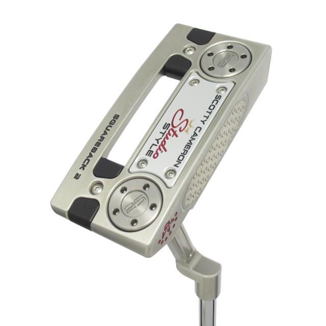【中古ゴルフクラブ】スコッティキャメロン　SCOTTY CAMERON　スタジオスタイル スクエアバック 2 中尺(2025) パター スチールシャフト…