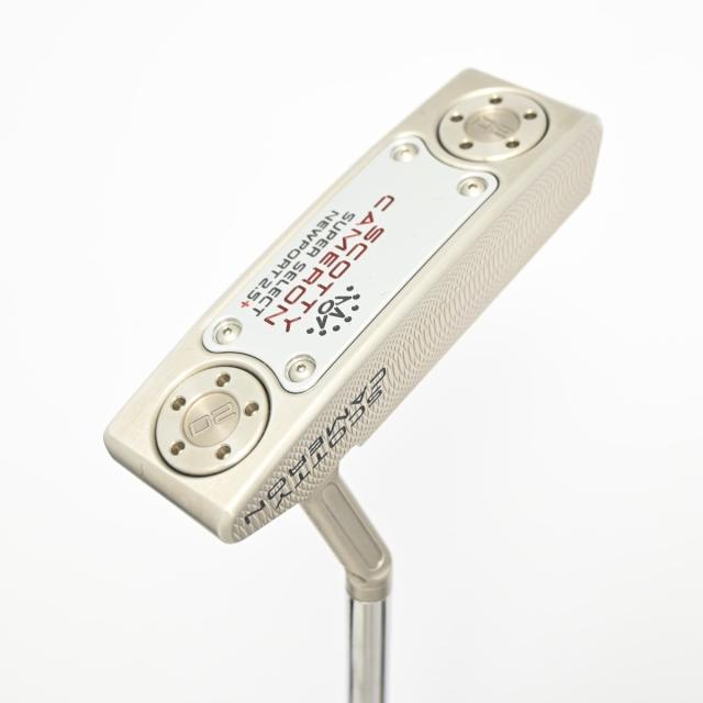 【中古ゴルフクラブ】スコッティキャメロン　SELECT　スーパー セレクト ニューポート 2.5 プラス パター スチールシャフト　シャフト…