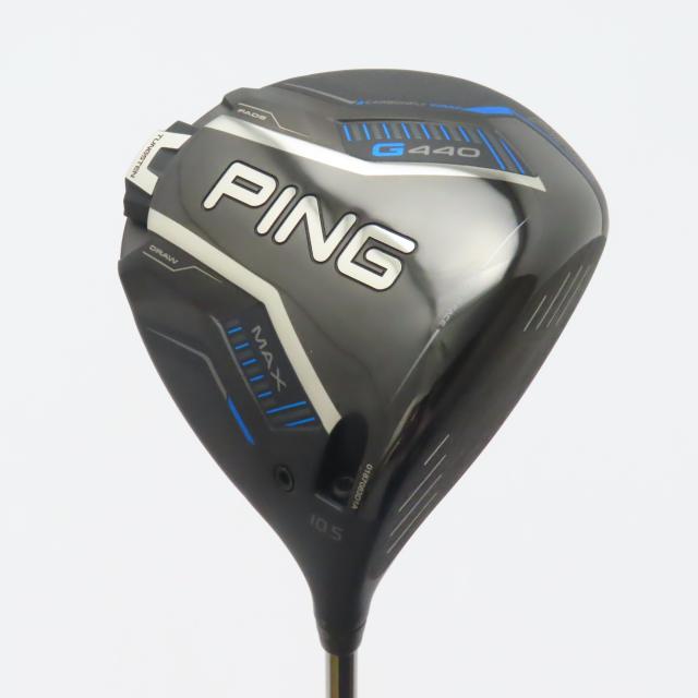 【中古ゴルフクラブ】ピン　G440　G440 MAX ドライバー PING TOUR 2.0 CHROME 75　シャフト：PING TOUR 2.0 CHROME 75