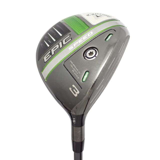 【中古ゴルフ野球クラブ】キャロウェイゴルフ EPIC 叙事詩 SPEED フェアウェイウッド Diamana 50 for Callaway 矢がら：Diamana 50 …
