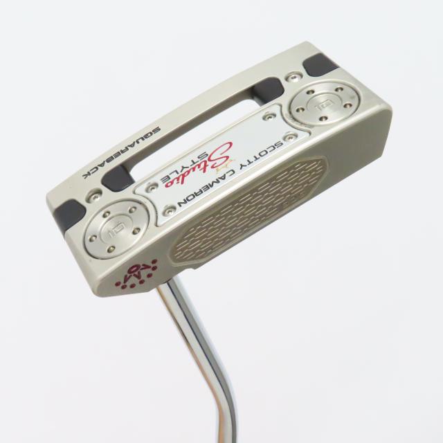 【中古ゴルフクラブ】スコッティキャメロン　SCOTTY CAMERON　スタジオスタイル スクエアバック(2025) パター スチールシャフト　シャ…