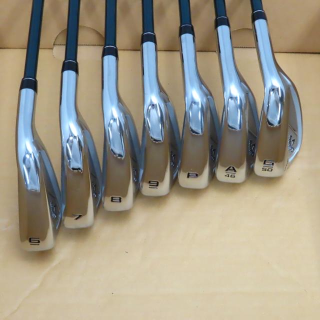 【中古ゴルフクラブ】キャロウェイゴルフ　ELYTE　エリート MAX FAST アイアン LIN-Q GREEN 40 for Callaway　シャフト：LIN-Q GREEN 4…_6