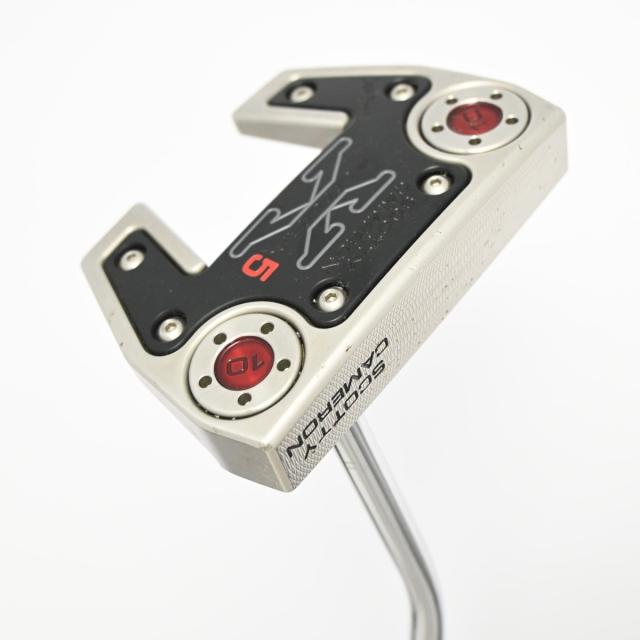 【中古ゴルフクラブ】スコッティキャメロン　SCOTTY CAMERON　フューチュラ X5 パター スチールシャフト　シャフト：スチールシャフト