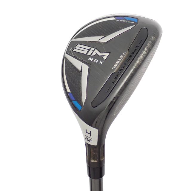 【中古ゴルフクラブ】テーラーメイド　SIM　SIM マックス レスキュー ユーティリティ TENSEI BLUE TM60　シャフト：TENSEI BLUE TM60