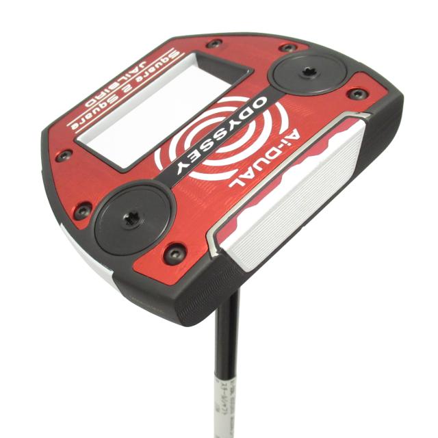 【中古ゴルフクラブ】オデッセイ　Ai-DUAL　Ai-DUAL Square 2 Square JAILBIRD パター スチールシャフト　シャフト：スチールシャフト