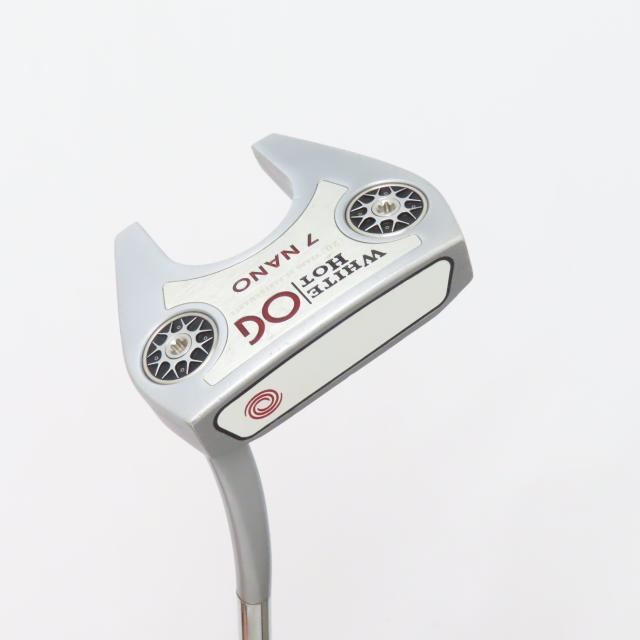 【中古ゴルフクラブ】オデッセイ　White Hot　WHITE HOT OG #7NANO SLｼｬﾌﾄ装着 パター カーボンスチール複合シャフト　シャフト：…