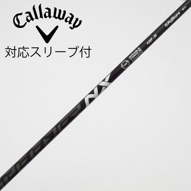 【中古】フジクラ　Speeder　Speeder NX BLACK ドライバー用_スリーブ付  Speeder NX BLACK 40