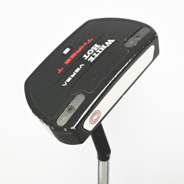 【中古ゴルフクラブ】オデッセイ　VERSA　ホワイト・ホット VERSA THREE T S パター スチールシャフト　シャフト：スチールシャフト