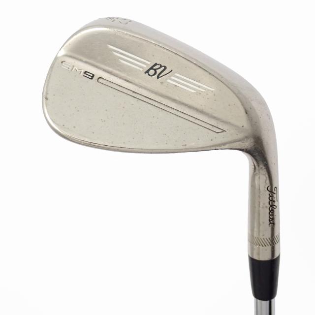 【中古ゴルフ野球クラブ】タイトリスト Vokey 洋弓ケイ SM9 BRASHED STEEL ウェッジ BV105 矢がら：BV105
