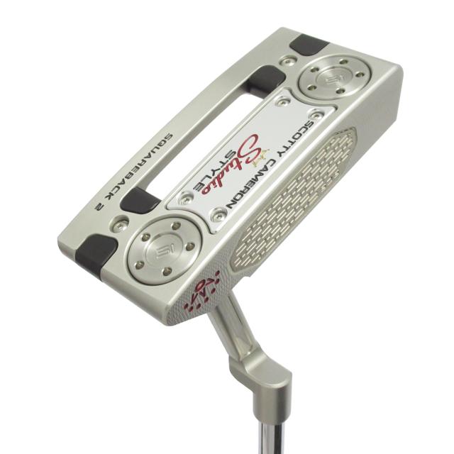 【中古ゴルフクラブ】スコッティキャメロン　SCOTTY CAMERON　スタジオスタイル スクエアバック 2(2025) パター スチールシャフト　シ…