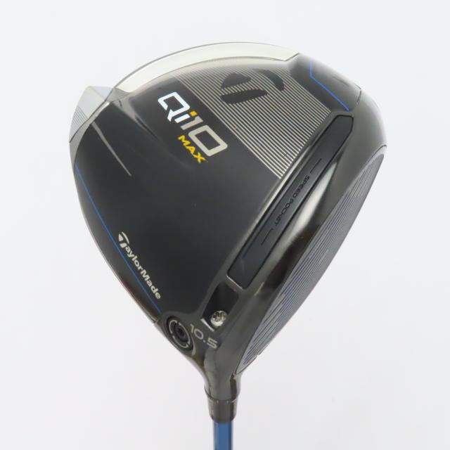 【中古ゴルフクラブ】テーラーメイド　Qi10　Qi10 MAX ドライバー Speeder NX 40　シャフト：Speeder NX 40