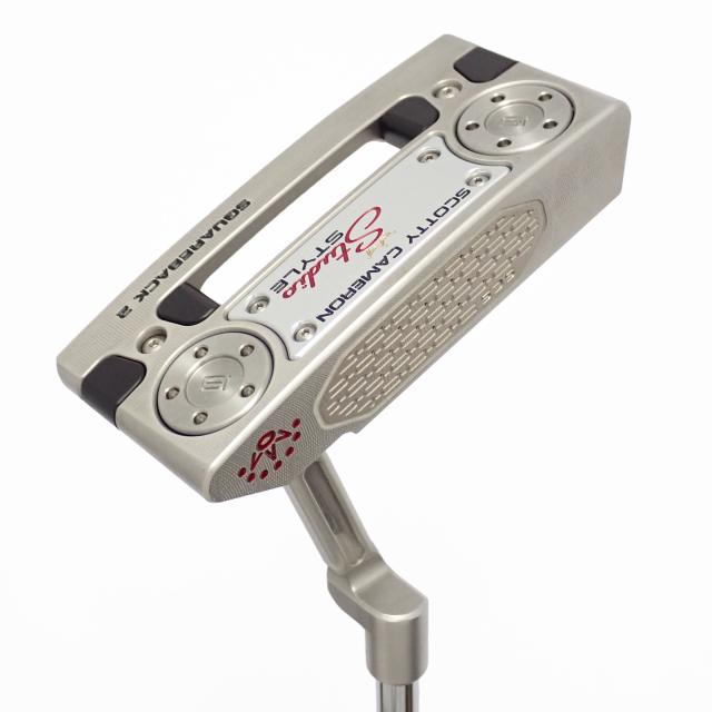 【中古ゴルフクラブ】スコッティキャメロン　SCOTTY CAMERON　スタジオスタイル スクエアバック 2(2025) パター スチールシャフト　シ…