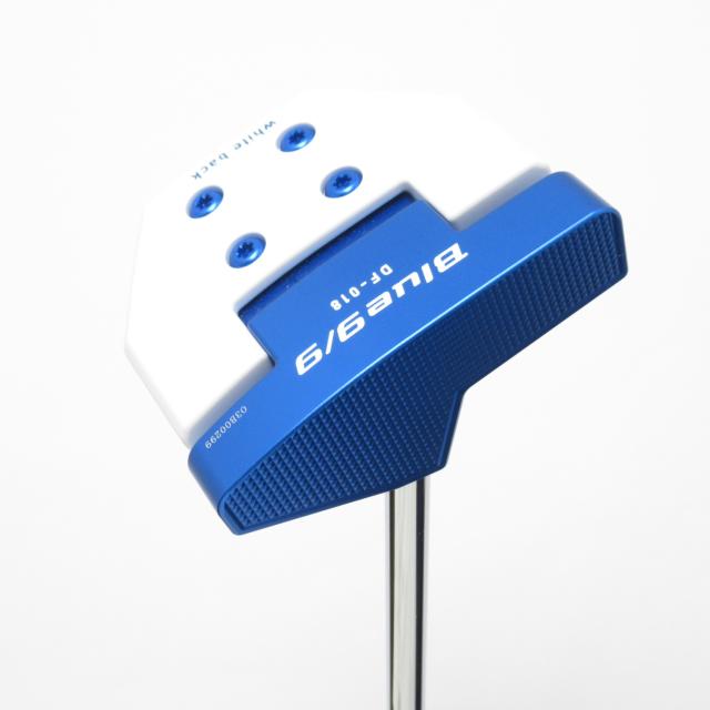【中古ゴルフクラブ】キャスコ　Blue　Blue9／9 ホワイトバック DELTA-FACE DF-018 角マレット パター スチールシャフト　シャフト：ス…