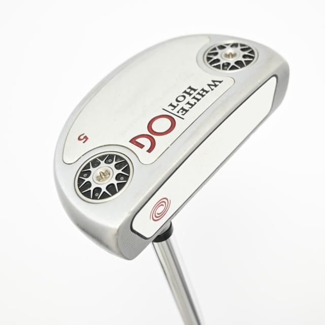 【中古ゴルフクラブ】オデッセイ　White Hot　ホワイトホット オージー #5 SLシャフト装着 パター カーボンスチール複合シャフト　シャ…