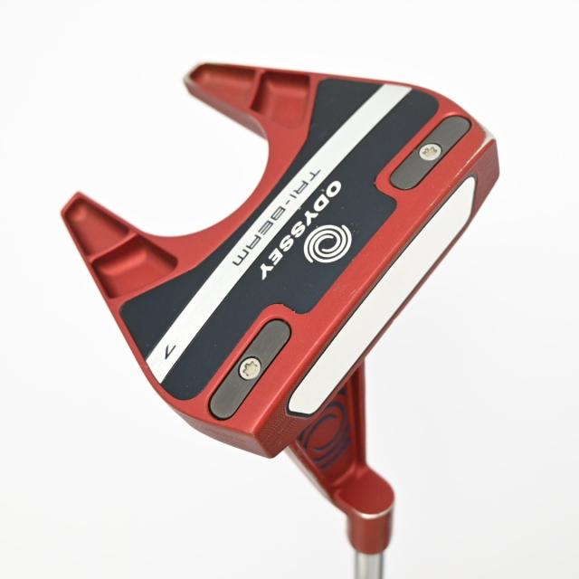【中古ゴルフクラブ】オデッセイ　ODYSSEY　TRI-BEAM RED 7 CH パター カーボンスチール複合シャフト　シャフト：カーボンスチール複合…