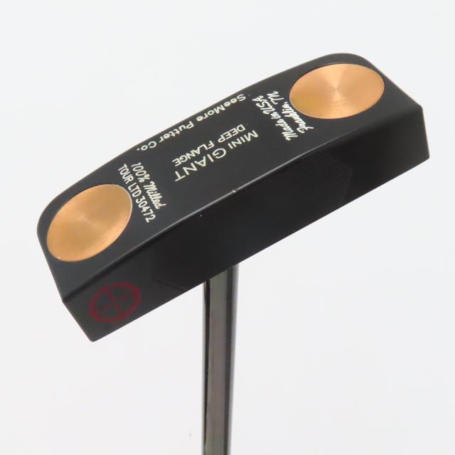 【中古ゴルフクラブ】シー・モア　See More　MINI GIANT DEEP FLANGE BLACK パター スチールシャフト　シャフト：スチールシャフト