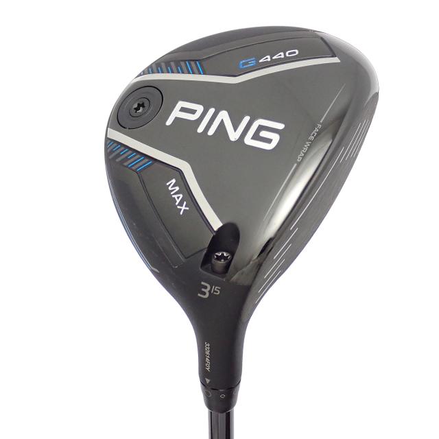 【中古ゴルフクラブ】ピン　G440　G440 MAX フェアウェイウッド PING TOUR 2.0 BLACK 75　シャフト：PING TOUR 2.0 BLACK 75