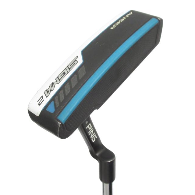 【中古ゴルフ野球クラブ】いの一番 SIGMA 2 SIGMA2 ANSER ステルス大成 パター スチール写真矢がら 矢がら：スチール写真矢がら