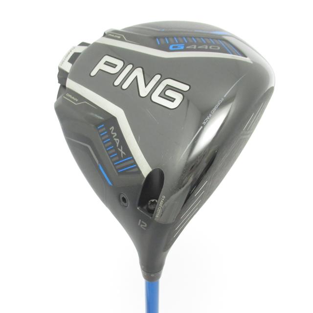 【中古ゴルフクラブ】ピン　G440　G440 MAX ドライバー ALTA J CB BLUE　シャフト：ALTA J CB BLUE