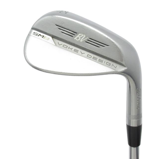 【中古ゴルフクラブ】タイトリスト　Vokey　ボーケイ SM8 ツアークローム ウェッジ スチールシャフト　シャフト：スチールシャフト