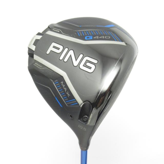 【中古ゴルフクラブ】ピン　G440　G440 MAX ドライバー ALTA J CB BLUE　シャフト：ALTA J CB BLUE