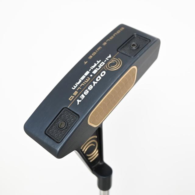 【中古ゴルフクラブ】オデッセイ　AI-ONE MILLED　Ai-ONE MILLED TRI-BEAM DOUBLE WIDE T CH パター スチールシャフト　シャフト：スチ…