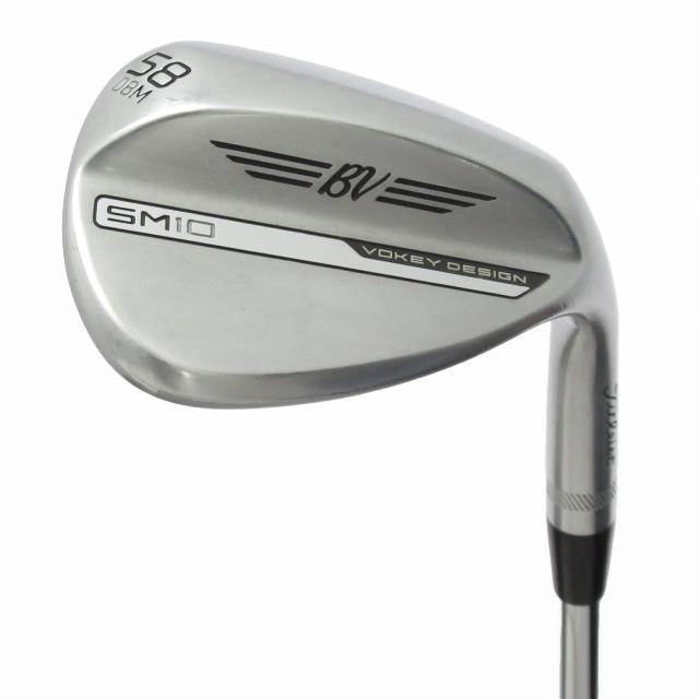 【中古ゴルフクラブ】タイトリスト　Vokey　ボーケイ SM10 ツアークローム ウェッジ BV105　シャフト：BV105