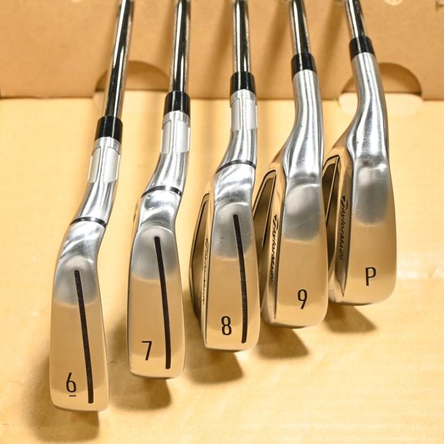 【中古ゴルフクラブ】テーラーメイド　Taylor Made　Qi アイアン N.S.PRO 910GH　シャフト：N.S.PRO 910GH　レフティ_6