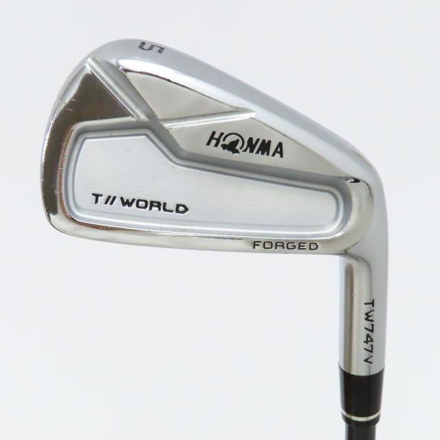 【中古ゴルフクラブ】本間ゴルフ　TOUR WORLD　ツアーワールド TW747 V アイアン VIZARD IB-WF100　シャフト：VIZARD IB-WF100