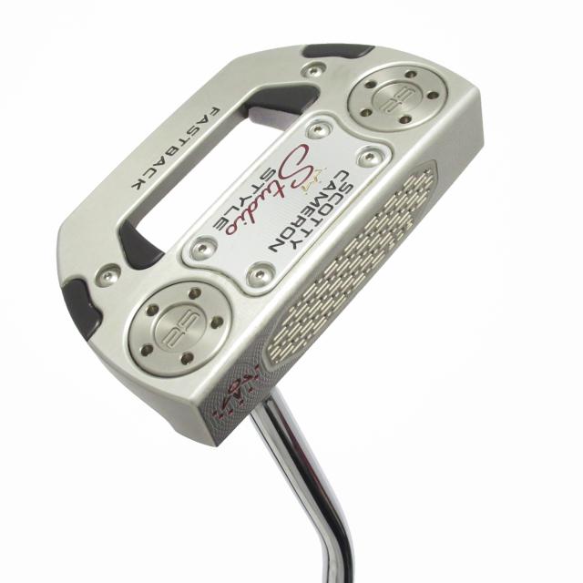 【中古ゴルフクラブ】スコッティキャメロン　SCOTTY CAMERON　スタジオスタイル ファストバック 中尺(2025) パター スチールシャフト　…